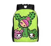 Sac d'école Tokidoki, sac à dos de dessin animé, sac tendance pour garçons, sac d'école pour étudiants, sac à dos de voyage-HXN379 Noir