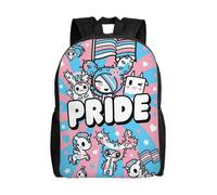 Sac d'école Tokidoki, sac à dos de dessin animé, sac tendance pour garçons, sac d'école pour étudiants, sac à dos de voyage-XTYD7930 Noir