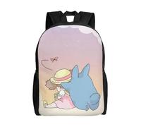 Sac d'école Totoro, sac à dos de dessin animé, sac tendance pour garçons, sac d'école, sac à dos de voyage-XTYD7765 Noir