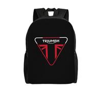 Sac d'école Triumph, sac à dos de dessin animé, sac tendance pour garçons, sac d'école pour étudiants, sac à dos de voyage-HXN1443 Noir