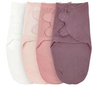Sac d'emmaillotage pour prématurés, Sac d'emmaillotage Biologique pour prématurés, Couverture d'emmaillotage, emmaillotage Facile pour bébé prématuré Fille 4-7 lbs, Newborn Essentials, 4-Pack
