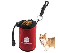 Sac d'entraînement à friandises pour chien - Sacs à friandises pour l'entraînement des chiots - Accessoires en lin pour l'extérieur - Pour friandises, nourriture sèche et plus encore lorsque vous