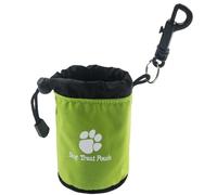 Sac d'entraînement à friandises pour chiens - Sacs à friandises - Distributeur de nourriture pour chiots - Accessoires en lin pour l'extérieur - Pour friandises, nourriture sèche et plus encore lors
