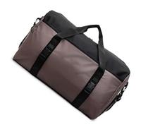 Sac d'entraînement de voyage étanche avec poche à chaussures ventilée multi-compartiments en tissu Oxford pour salle de sport, travail, communication, kaki