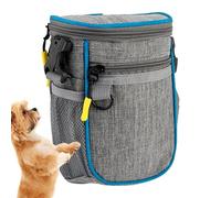 Sac d'entraînement pour Chiot - Sac d'entraînement pour friandises - Étanche - avec Clip de Ceinture - Bandes réfléchissantes - Portable