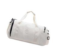 Sac d'entraînement pratique surdimensionné avec un compartiment spécial à chaussures et des poignées renforcées pour les sportifs Sac de fitness pratique, beige, Mass Beauty
