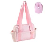 Sac d'entraînement - Sac de voyage de grande capacité, sport portable, sac de sport élégant, accessoire de sport, organisateur fonctionnel pour femme | sac à provisions, rose, riferimento alla