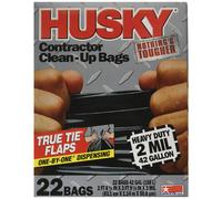 Sac d'entrepreneur Poly-America 42 gal 2 m noir