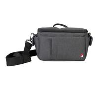 Sac d'épaule tissu gris pour kit hybride 16,5 x 28 x 13 cm