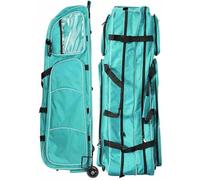 Sac d'épée d'escrime avec rouleau - Sac de rangement à roulettes pour épées et masques de compétition