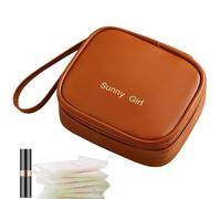 Sac D'époque - De Rangement De Serviette Sanitaire | Pouche Menstruelle | Porte-cadran Infirmier À Fermeture À Glissière Portable | Sachets De Titulaire De Tampon Pour Le Sac À Main, Premières Pér