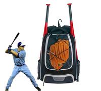 Sac d'équipement de Baseball, Sac de Baseball,Sac de Softball - à Dos de pour Jeunes, Sac d'équipement, imperméable, résistant aux déchirures, Grand Compartiment Principal, pour Chauve-So
