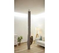 Kerbl Griffoir Climber, Gris 240 cm Ø 16 cm, tapis en sisal robuste, fixation au plafond, pour chats