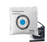 Sac déshumidificateur de voiture - Absorbeur d'humidité réutilisable avec indicateur de couleur, pack déshydratant anti-fuite | Contrôle de l'humidité anti-humidité pour voiture, camion, maison