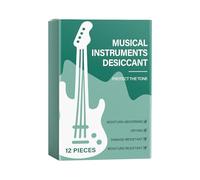 Sac déshumidificateur polyvalent | Sac absorbant l'humidité - 40 g - Déshumidificateur portable pour batterie, guitare, piano, instrument Erhu, flûte, saxophone, clavier, etc