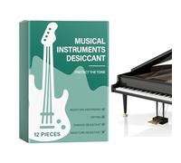 Sac déshydratant multifonction - Sac sec pour instruments de musique - 40 g - Déshumidificateur portable pour batterie, guitare, piano, instrument , flûte, saxophone, clavier, etc