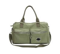 Sac d'exercice compact résistant à l'eau avec bandoulière ergonomique, intérieur spacieux pour équipement de sport et voyage court, Vert, Beauté de masse