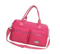 Sac d'exercice compact résistant à l'eau avec bandoulière ergonomique, intérieur spacieux pour les équipements de sport et les voyages courts, sac de transport pratique pour les voyages courts, a