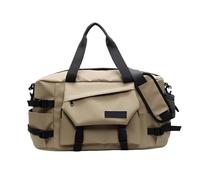 Sac d'exercices multi-usages avec grande capacité humide et sec Unisexe Gym Carryall pour stockage de prisonniers de sport Oxford Sac de gymnastique Sangle réglable Pack de voyage, kaki, Mass Beauty