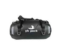 Sac d'extérieur étanche - Sac étanche - Sac de voyage pliable de grande capacité - Convient pour le kayak, le rafting, le bateau, le camping, 40 L, 60 L, 80 L - 40 L - 6, A : noir 40 l, Voir