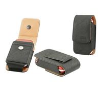 Sac d'extérieur pour Doro Leva E20-E22-E30-L20-L30,Noir|Étui outdoor robuste pour un usage intensif en déplacement,en cuir veritable