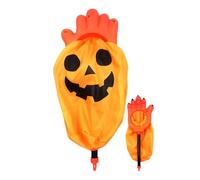 Sac d'Halloween - Sac à main squelette - Sac de confiserie en forme de griffe de crâne - Sac de traitement de bonbons horreur pour astuces ou traitement, faveurs de fête, emballage cadeau, événements