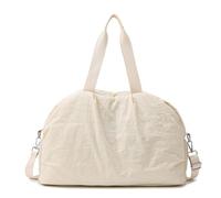 Sac d'hôpital multifonction résistant à l'eau en tissu Oxford pratique séparation humide et sec pour le sport, les voyages, sac de bagage séparé pour les longs voyages, beige, Beauté de masse