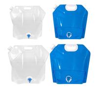 Sac D'hydratation Pliable, Capacité 5l + 10l, 4 Pièces, Pour L'extérieur, Randonnée, Camping, Réservoir D'eau Potable, Grande Capacité