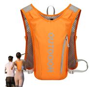 Sac d'hydratation pour gilet de course - Sac à dos Water Buffalo 5 L, pochette de cyclisme avec bandes de sécurité réfléchissantes, équipement de sport de plein air réglable, design léger avec ajustem
