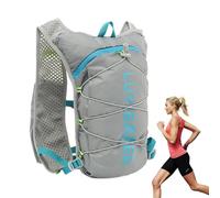 Sac d'hydratation pour la Course à Pied, Sac à Dos pour l'eau Courante | Sac à Dos de randonnée réfléchissant | Coussinets Respirants, bandoulière réglable, Sac à Dos d'eau ultraléger pour c