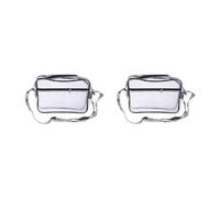 Sac d'ingénieur antistatique pour salle blanche semi-conducteur, sacs en PVC transparent, petit sac à bandoulière en PVC transparent, Tel que montré