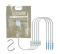 Sac D'irrigation Goutte À Goutte - 4 Sorties, Système D'arrosage Automatique Extérieur Pour De Jardin, Abreuvoir Pour De Vacances | Kit D'arrosage De Jardin De Terrasse De D'int