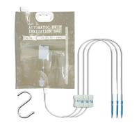 Sac D'irrigation Goutte À Goutte - 4 Sorties, Système D'arrosage Automatique Extérieur Pour De Jardin, Abreuvoir Pour De Vacances | Kit D'arrosage De Jardin De Terrasse De D'int