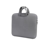 Sac d'ordinateur 16 pouces et 17 pouces, la poche avant peut contenir de l'alimentation, une souris, un grand espace, un sac à main for ordinateur portable, un sac à main léger for ordinateur(Grey)