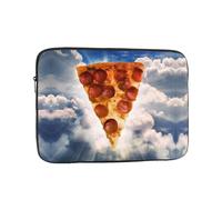 Sac d'ordinateur de 38,1 cm à motif pizza in the sky, sac de rangement portable, adapté pour les voyages d'affaires et les trajets quotidiens