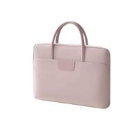 Sac d'ordinateur Portable for Femmes 14 16 Pouces, fourre-Tout, Mallette de Travail, Sac à Main for Le Bureau des Enseignants d'affaires Léger à Transporter(Pink,16inch)