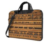 Sac d'ordinateur portable motif fresques égyptiennes, sac à bandoulière multifonctionnel, 14,96 pouces de long, mallette, sac à main, sac à bandoulière