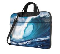 Sac d'ordinateur portable, porte-documents pour femme, sac d'ordinateur, sac à bandoulière, pour bureau, voyage, affaires, noir, 13 inch
