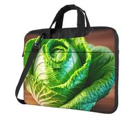 Sac d'ordinateur portable pratique avec imprimé chou lumineux, style unique et protecteur, Noir , 13 inch