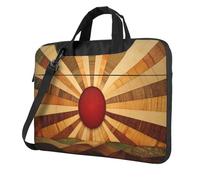 Sac d'ordinateur portable Sun Rising Over The Horizon pour ordinateur portable 15,6 pouces Sacs d'ordinateur rembourré Housse pour homme et femme