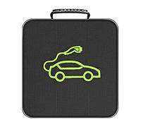 Sac D'organisateur De Câble De Charge EV, Sac De Chargeur De Véhicule Électrique,Organisateur De Câble De Charge Portable Sacs Pour Câbles Ev | Fabriqué Avec Tissu Oxford, Sac Pour Le, Large carré
