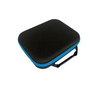 Sac d'outils en tissu Ox vide Organisateur de perceuse Fermeture éclair de transport Pochette de travail réutilisable Étui de protection extérieur, Bleu, S