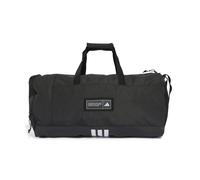 adidas Unisex 4ATHLTS Duffel Bag Medium, Black/White, One Size