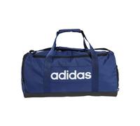 Adidas Sac de sport Unisexe Essentials Linear Duffel Bag Bleu foncé/Blanc Taille M