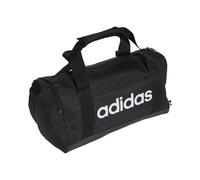 adidas Mixte Essentials Linear Duffel Bag Duffel Bag, Black/Black/White, XS