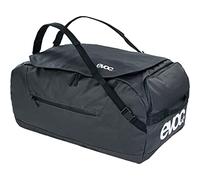 Sac Duffle Bag 100 noir | Sac de voyage imperméable, bandoulière amovible, poche extérieure séparée, sac à équipement polyvalent