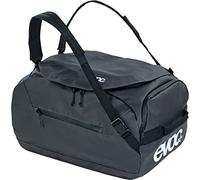 Sac Duffle Bag 40 noir | Sac de voyage imperméable et sans PVC, bandoulière amovible, poche extérieure et système BRACE LINK