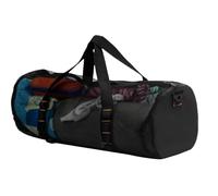 Sac Duffle De en Mesh Portable Imperméable Pliable Respirant Séchage Léger | Sac D'Équipement Cylindrique Pour La Natation Et La Plongée Sous-Marine