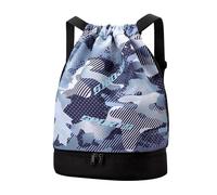 Sac Duffle De Gym,Spacieux Compartiment À Chaussures Sacs D'Épaule D'Entraînement pour La Salle De Sport - Bagage À Main Article Personnel Sports pour Natation Basket Tennis Randonnée Camping