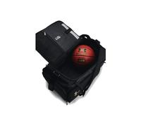 Under Armour Sac Duffle Contain Duo – Multisport – Noir/Doré Métallique – Adulte